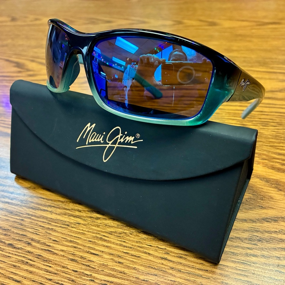 Maui Jim Gradient Blue Sunglasses